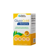 Doctors' Preferred Glucogold with Berberine Healthy - 90 Tablets (90 Servings)