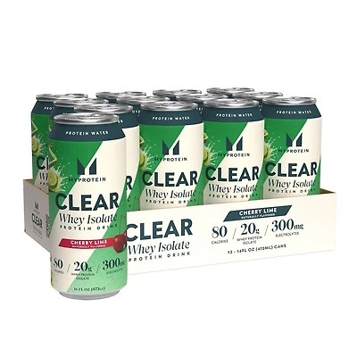Clear Whey Isolate Protein Drink - Cherry Lime (12 Count)