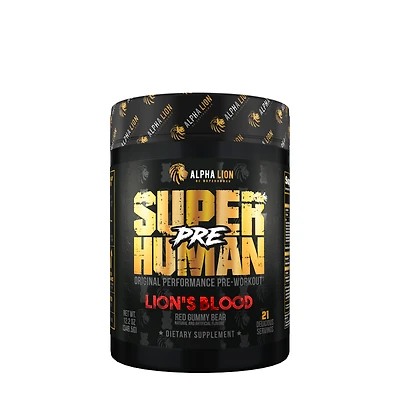 Alpha Lion Superhuman Pre-Workout - Lion's Blood (21 Servings)