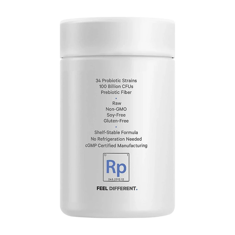 Raw Probiotic+ - 30 Vegetable Capsules (30 Servings)