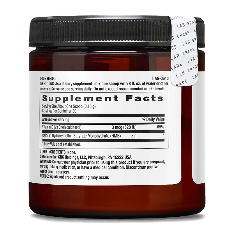 Chemistry Labs™ HMB (30 Servings)