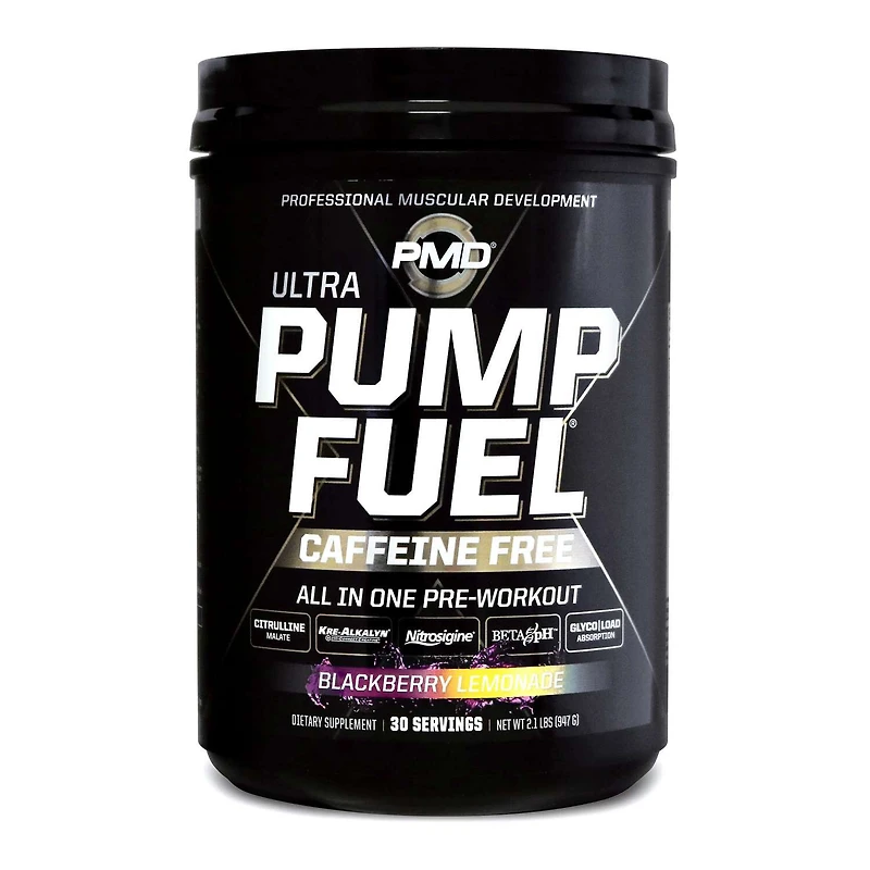 Ultra Pump Fuel® Caffeine Free - Blackberry Lemonade (30 Servings)