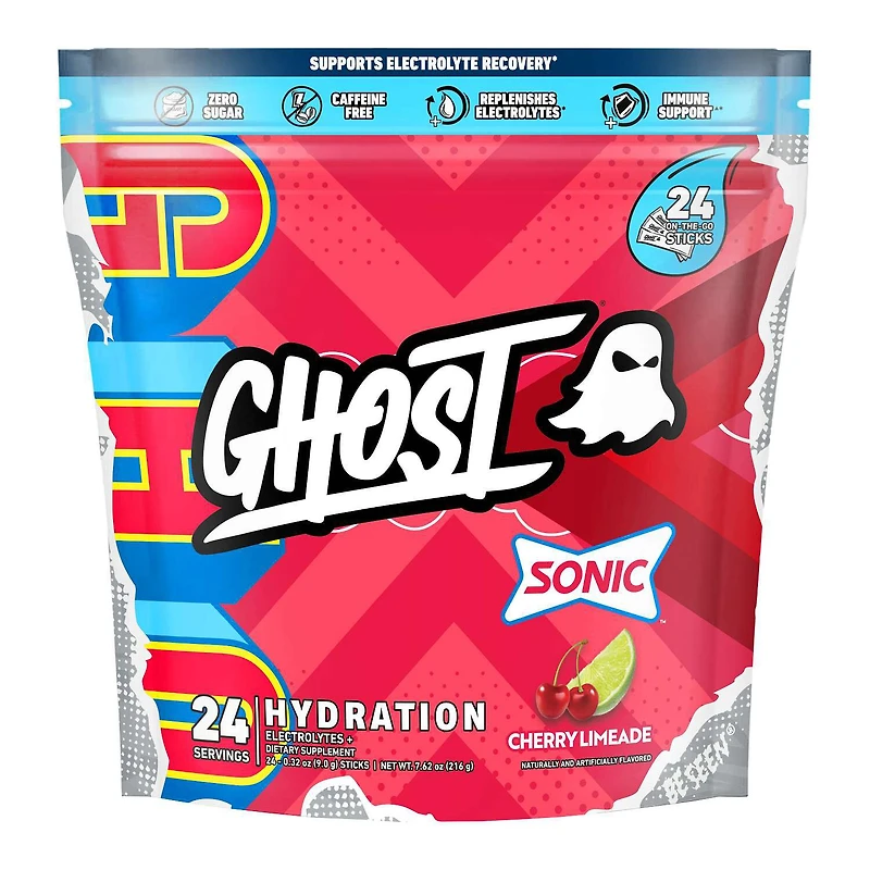 Hydration Sticks - Cherry Limeade (24 Stick Packs)