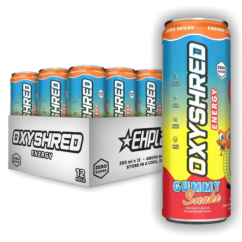 OxyShred 12 - Gummy Snake Thermogenic Fat Burner