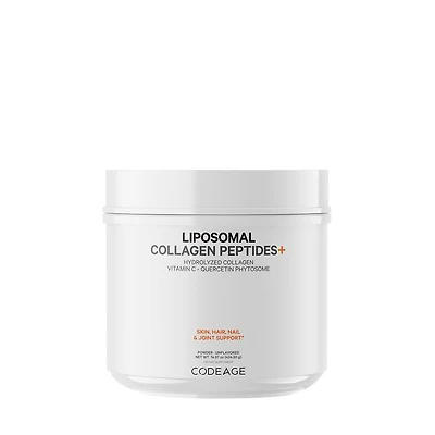 Codeage Liposomal Collagen Peptides Vitamin C - Unflavored 14.97 Oz. (30 Servings)