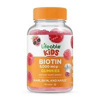 Kids Biotin 5000mcg - 60 Gummies (30 Servings)