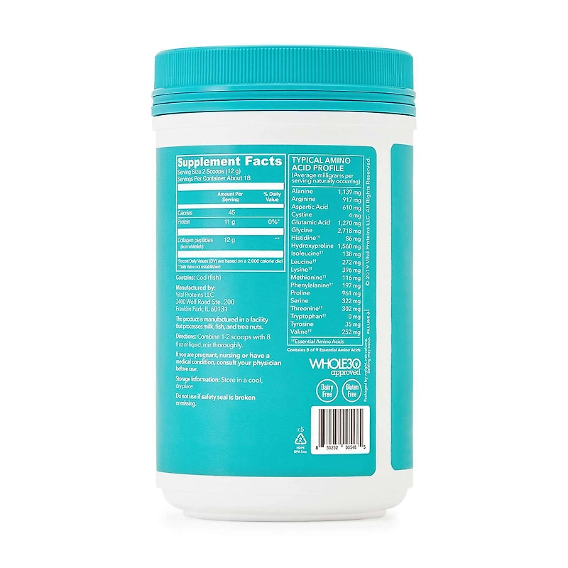 Marine Collagen - Unflavored - 7.8 oz. (19 Servings)