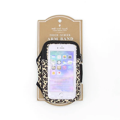 Oak and Reed On-The-Run Arm Band - Leopard 1