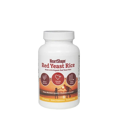Sylvan Red Yeast Rice Healthy - 120 Capsules (60 Servings)