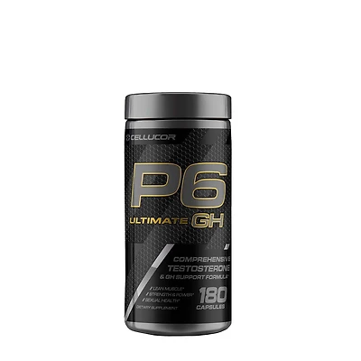 P6® Ultimate GH Testosterone Booster - 180 Capsules (30 Servings)