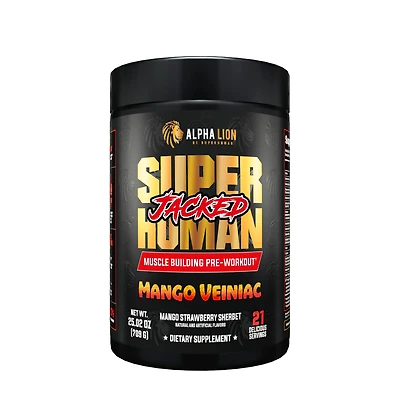 Alpha Lion Superhuman Jacked Pre-Workout - Mango Veiniac (21 Servings)