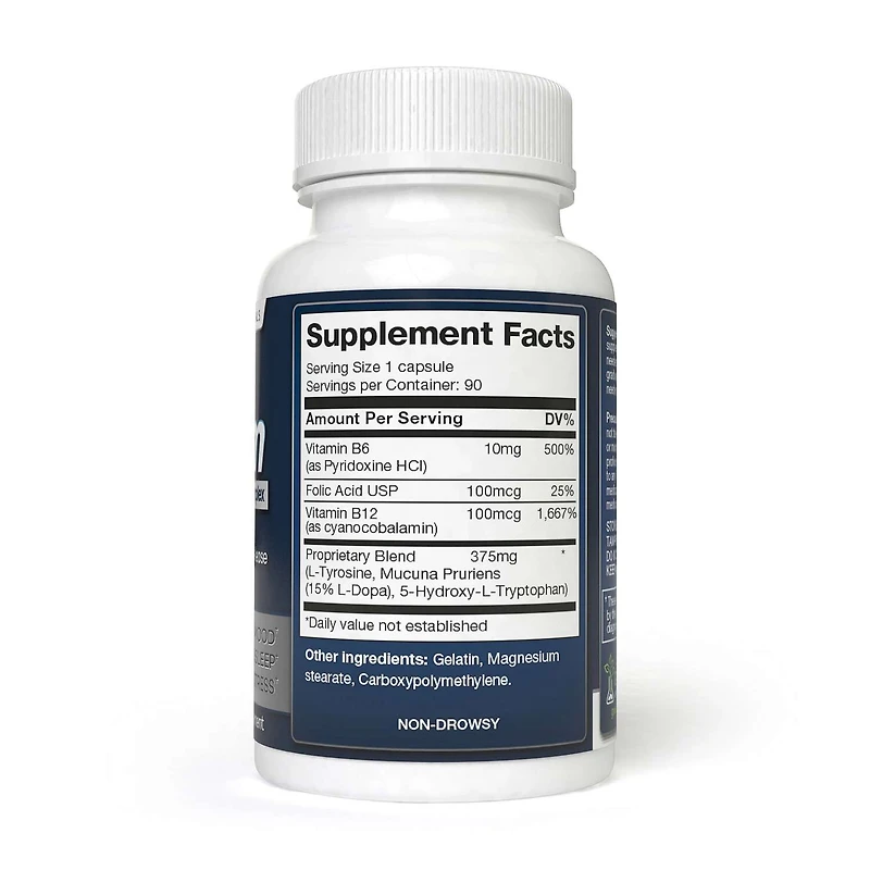 Stress Relief Complex - 90 Capsules (90 Servings)