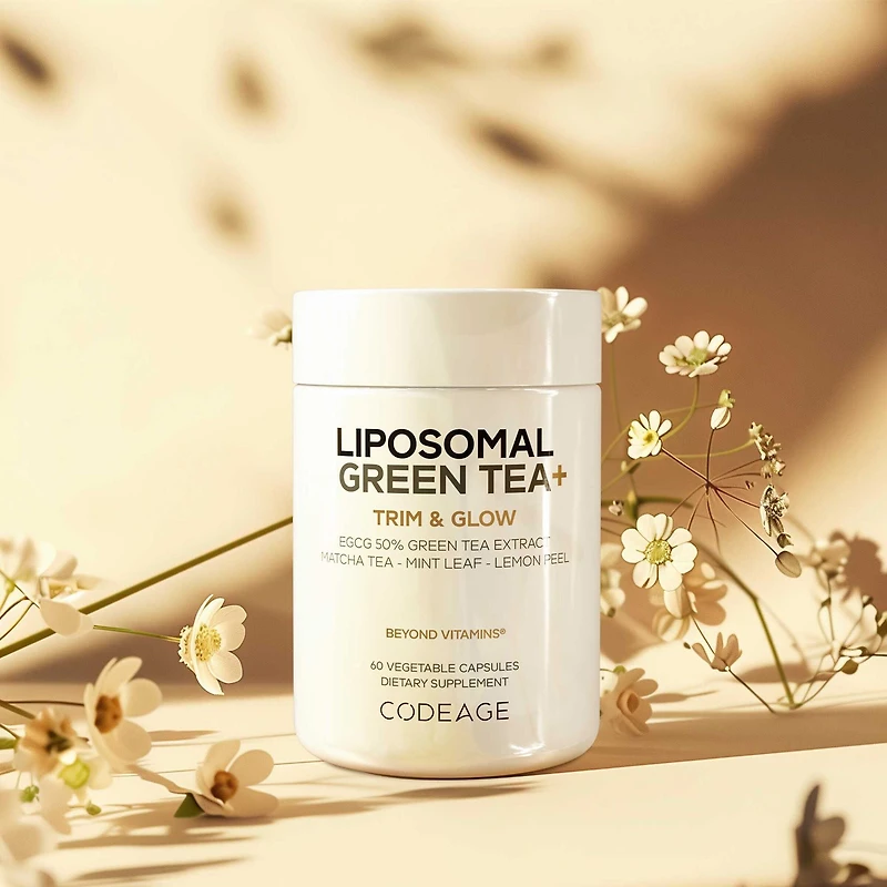 Liposomal Green Tea+ Trim & Glow - 60 Vegetable Capsules (30 Servings)