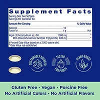 Vegan Omega - 120 Vegan Softgels (60 Servings)