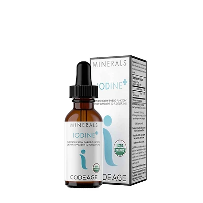 Codeage Iodine Drops Usda Certified Organic Healthy - 2 Oz. (1200 Servings)