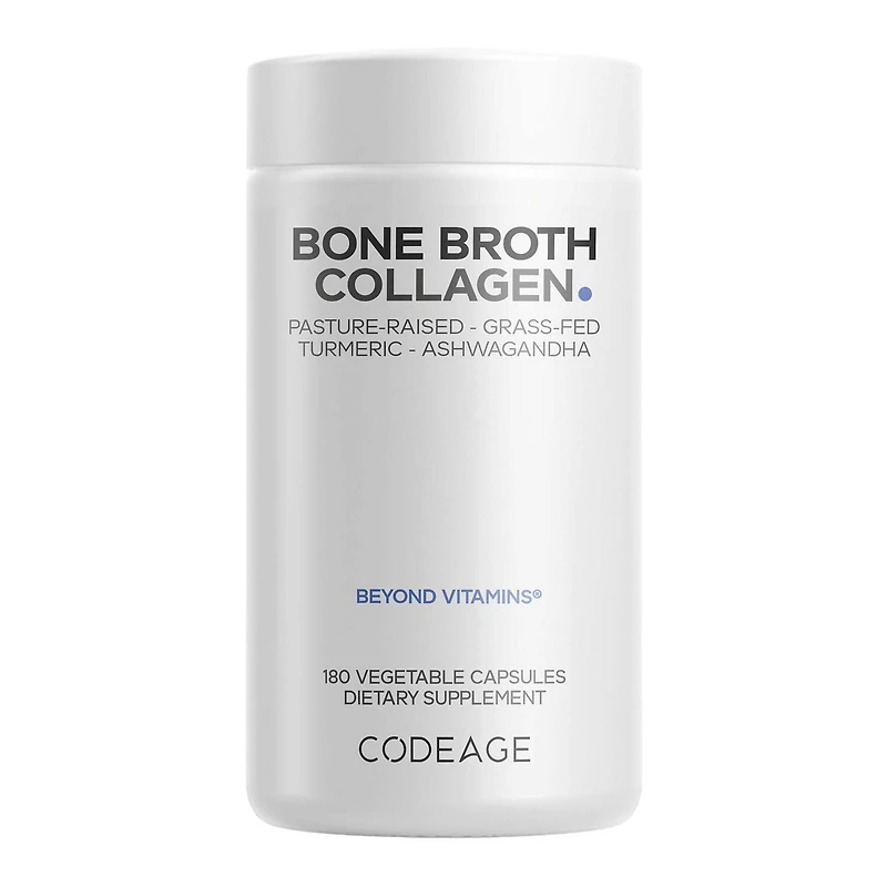 Bone Broth Collagen - 180 Capsules (60 Servings)