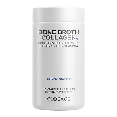 Bone Broth Collagen - 180 Capsules (60 Servings)