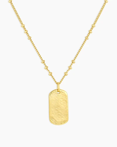 Griffin Dog Tag Necklace