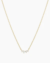 Diamond Cluster Necklace