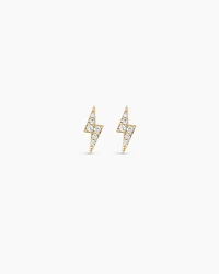 Diamond Lightning Studs