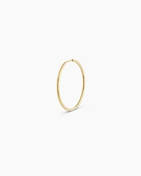 14k Gold Classic Single Hoop