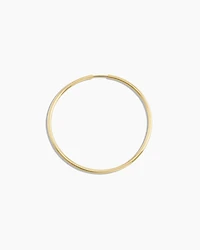 14k Gold Classic Single Hoop