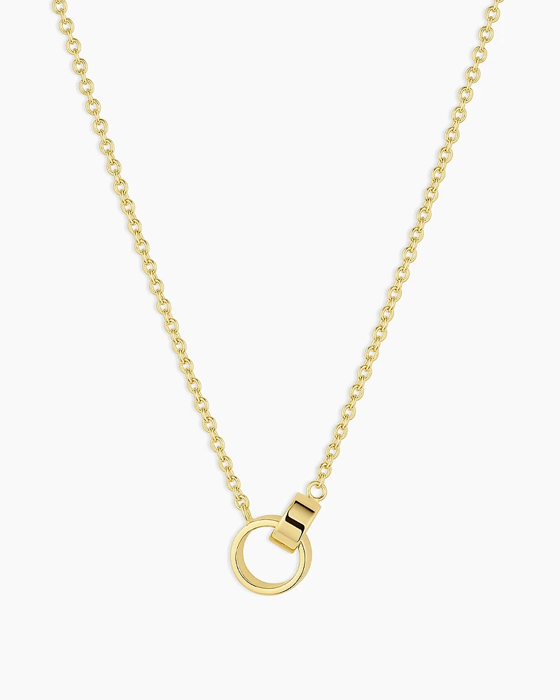 Rose Interlocking Necklace