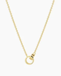 Rose Interlocking Necklace