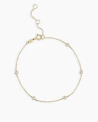 Classic Five Diamond Bracelet