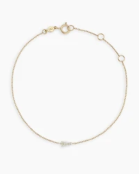 Diamond Pavé Alphabet Bracelet