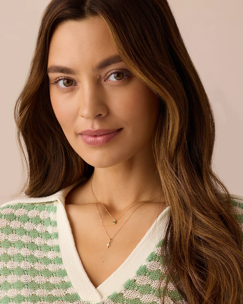 Diamond Cross Necklace