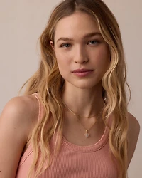 Rose Quartz Heart Parker Charm