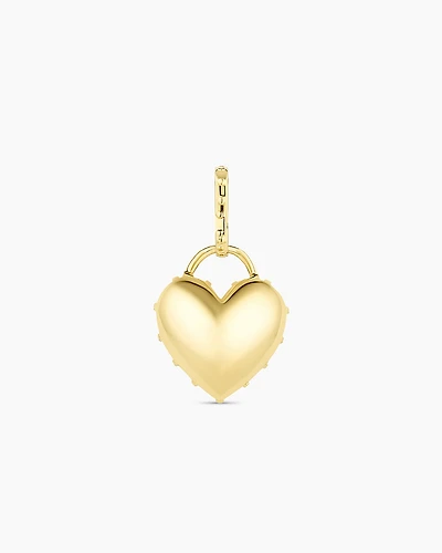 Heart Statement Charm