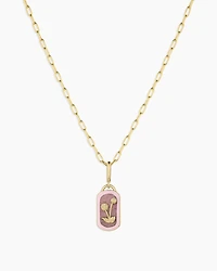 Power Gemstone Parker Charm Necklace Compassion