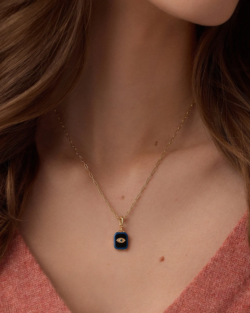 Power Gemstone Parker Charm Necklace Protection