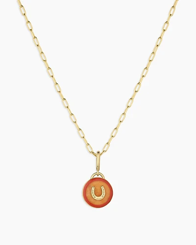 Power Gemstone Parker Charm Necklace Abundance