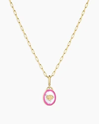 Power Gemstone Parker Charm Necklace Calming