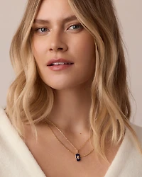 Power Gemstone Parker Charm Necklace Wisdom