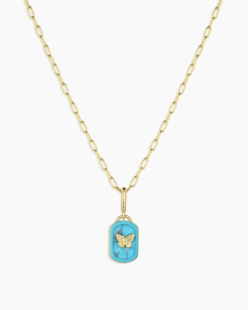 Power Gemstone Parker Charm Necklace Healing