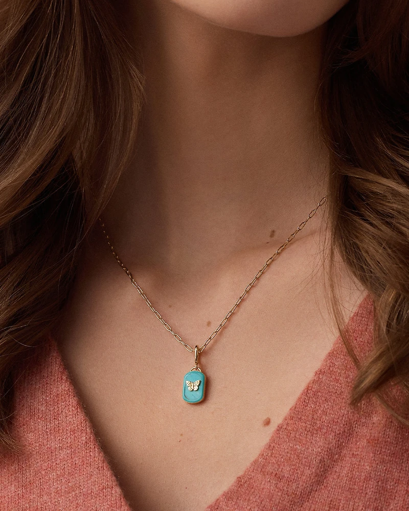 Power Gemstone Parker Charm Necklace Healing