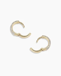 Diamond Paseo Statement Huggies