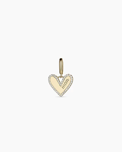 Diamond Adore Mom Charm