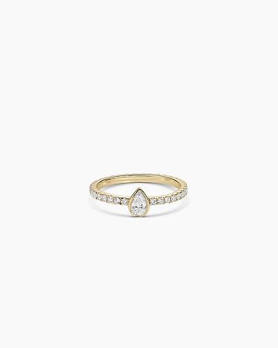 Lab Grown Diamond Pear Eternity Ring