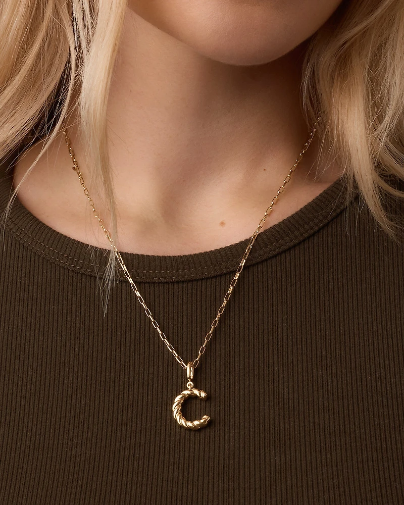 Crew Alphabet Statement Charm