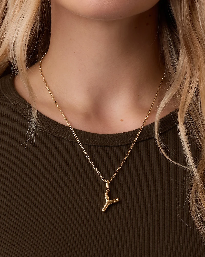 Crew Alphabet Statement Charm