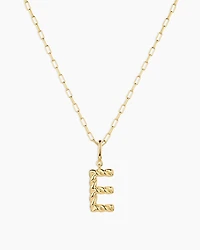 Crew Alphabet Statement Charm Necklace