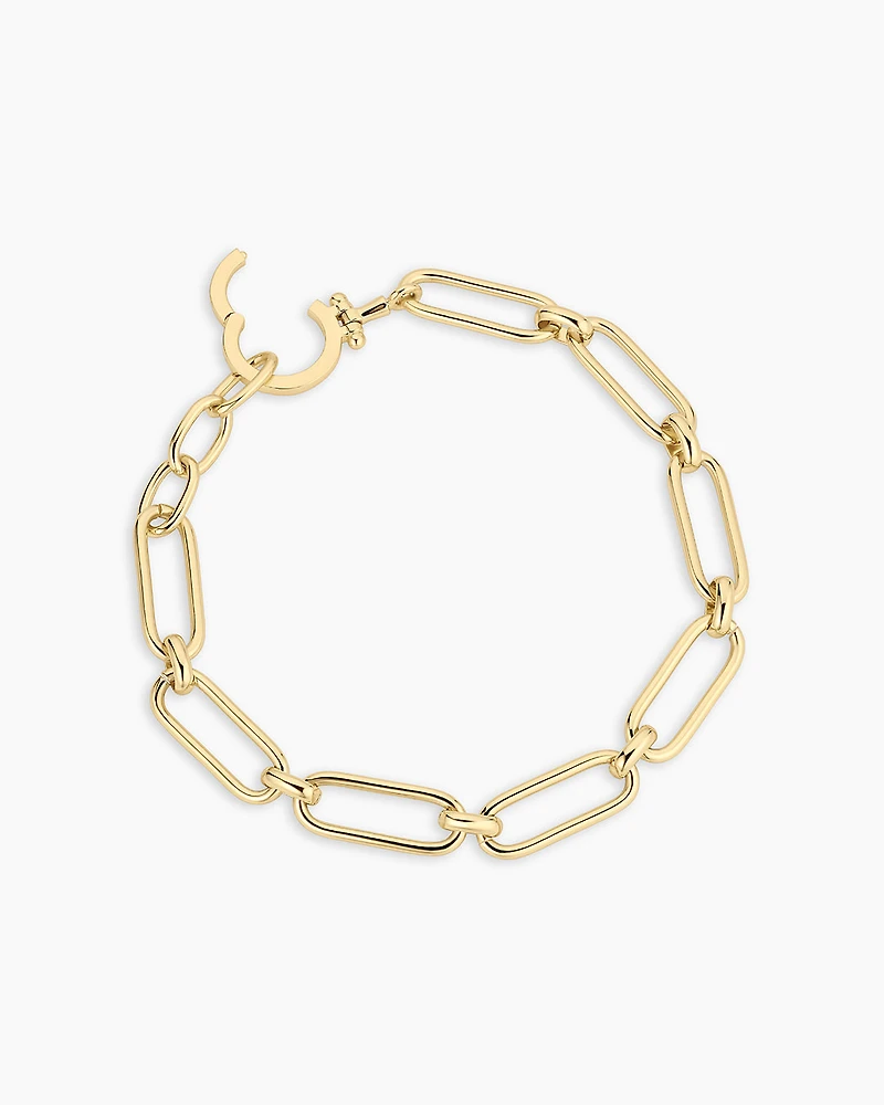 Zoey Statement Link Bracelet