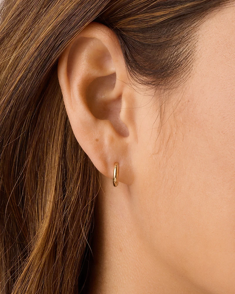 14k Gold Everyday Huggies