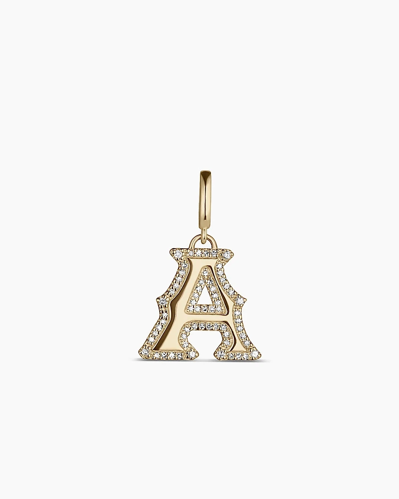 Diamond Era Alphabet Charm