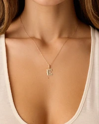 Diamond Era Alphabet Charm